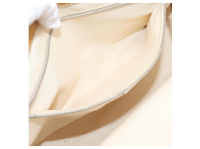 PRADA Handtasche Canvas 2way White Silver Auth ep15981 Silber Weiß - Ansicht 25