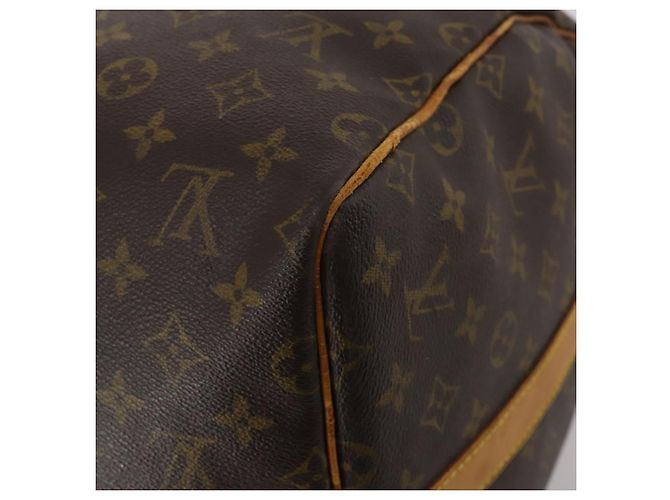 LOUIS VUITTON Monogram Keepall Bandouliere 55 Borsa Boston M41414 LV Auth 202594 Monogramma - vista 16