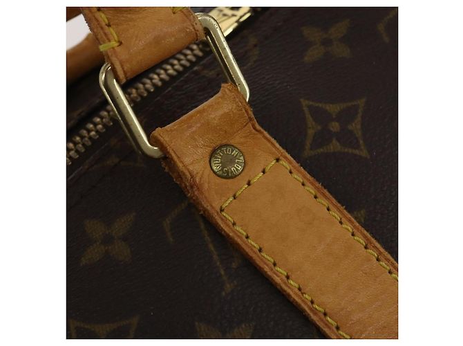 LOUIS VUITTON Monogram Keepall Bandouliere 55 Borsa Boston M41414 LV Auth 202594 Monogramma - vista 19