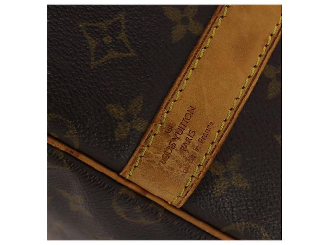 LOUIS VUITTON Monogram Keepall Bandouliere 55 Borsa Boston M41414 LV Auth 202594 Monogramma - vista 20