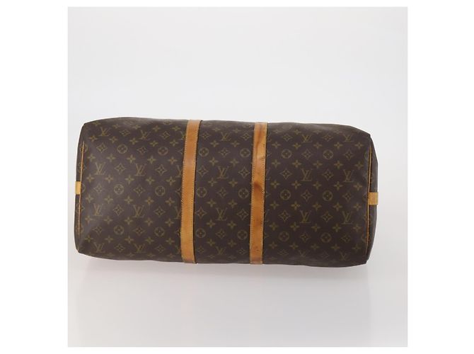 LOUIS VUITTON Monogram Keepall Bandouliere 55 Borsa Boston M41414 LV Auth 202594 Monogramma - vista 5