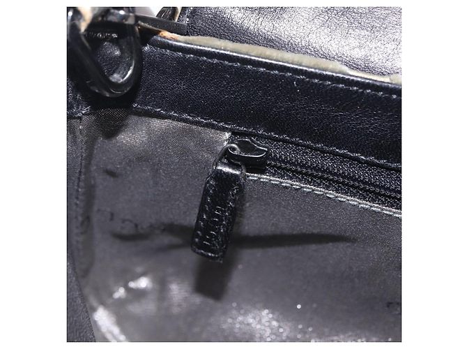Borsa a Tracolla GUCCI Velluto Beige Argento 001 3829 Auth 206290A - vista 29