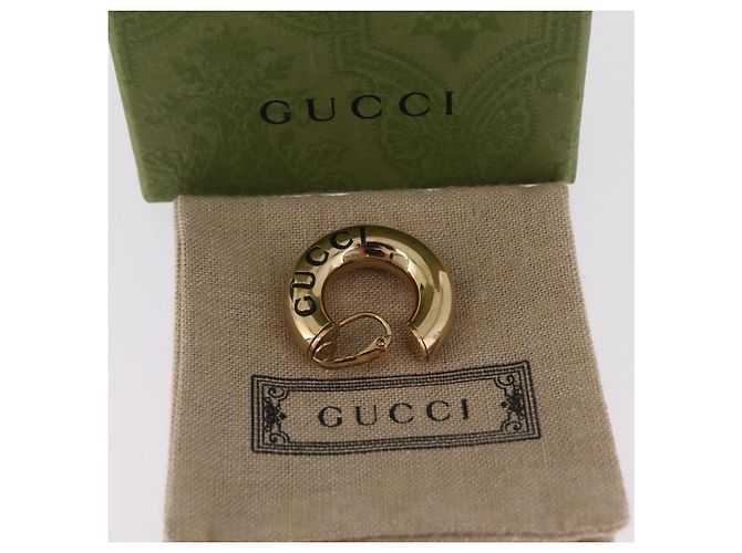 GUCCI Ohrringe Metall Gold Tone Auth bs37288V - Ansicht 10