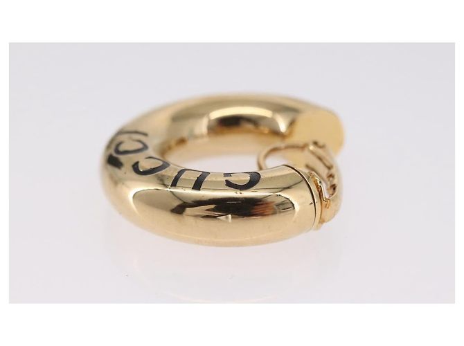GUCCI Ohrringe Metall Gold Tone Auth bs37288V - Ansicht 5