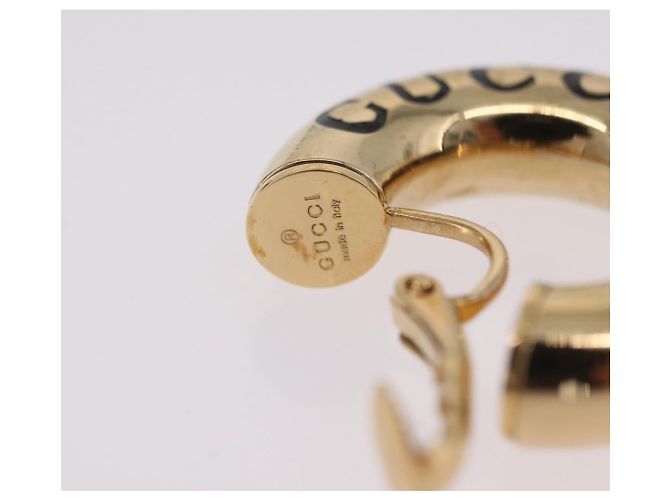 GUCCI Ohrringe Metall Gold Tone Auth bs37288V - Ansicht 9