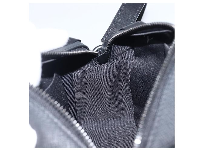 LOUIS VUITTON Taiga Rainbow Mini Soft Trunk Bag Black M30351 LV Auth 203152M Nero - vista 22