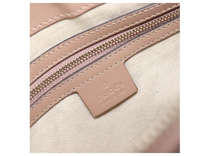 Borsa a tracolla GUCCI GG Canvas Mayfair Beige Gold 257065 Auth 206073V D'oro - vista 22