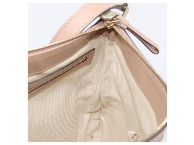 Borsa a tracolla GUCCI GG Canvas Mayfair Beige Gold 257065 Auth 206073V D'oro - vista 23