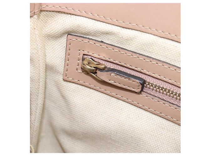 Borsa a tracolla GUCCI GG Canvas Mayfair Beige Gold 257065 Auth 206073V D'oro - vista 25