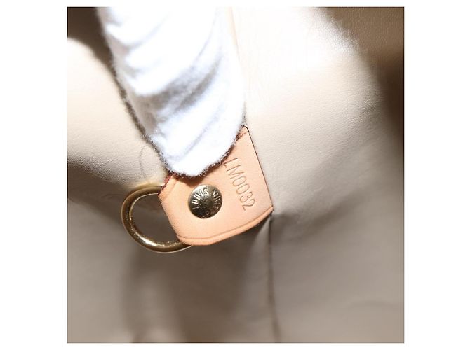 LOUIS VUITTON Monogram Vernis Houston Hand Bag Beige M91004 LV Auth ep16235 - view 12