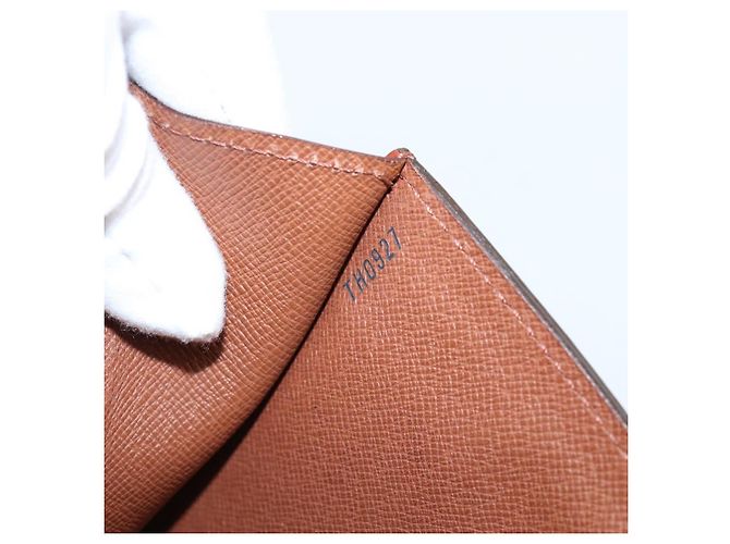 LOUIS VUITTON Epi Serie Dragonne Hand Bag Brown M52618 LV Auth ep16187A Marrone - vista 12