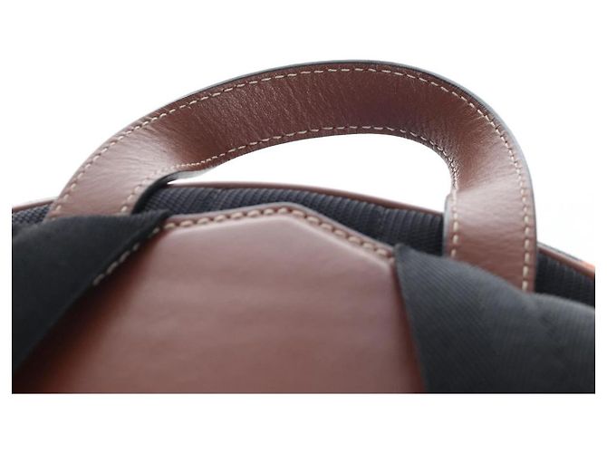 BURBERRY Monogram Summer Rucksack PVC Canvas Blue Silver Auth 202677M Silber Blau - Ansicht 14