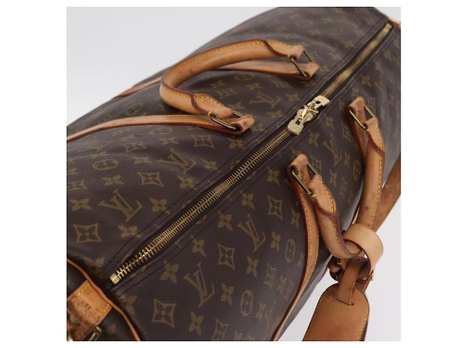LOUIS VUITTON Monogram Keepall Bandouliere 60 Boston Bag M41412 LV Auth ka6301 Monograma - vista 16