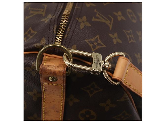 LOUIS VUITTON Monogram Keepall Bandouliere 60 Boston Bag M41412 LV Auth ka6301 Monograma - vista 27