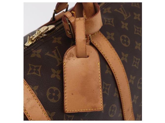 LOUIS VUITTON Monogram Keepall Bandouliere 60 Boston Bag M41412 LV Auth ka6301 Monograma - vista 28