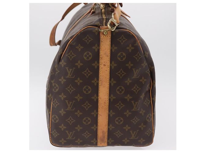 LOUIS VUITTON Monogram Keepall Bandouliere 60 Boston Bag M41412 LV Auth ka6301 Monograma - vista 6