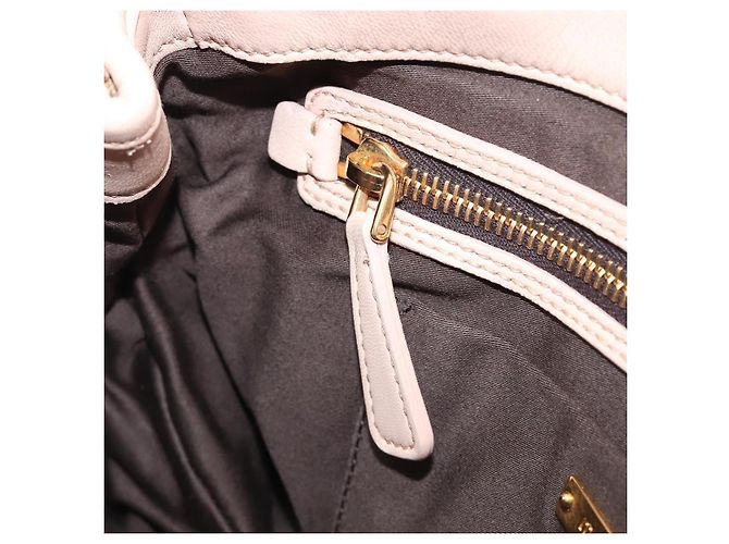 Borsa a tracolla Miu Miu Matelassé Pelle Rosa Oro Auth bs37375 D'oro - vista 22