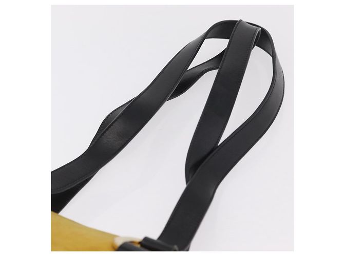 Céline CELINE Tote Bag Suede Yellow Gold Auth ka6374 Golden Gelb - Ansicht 14