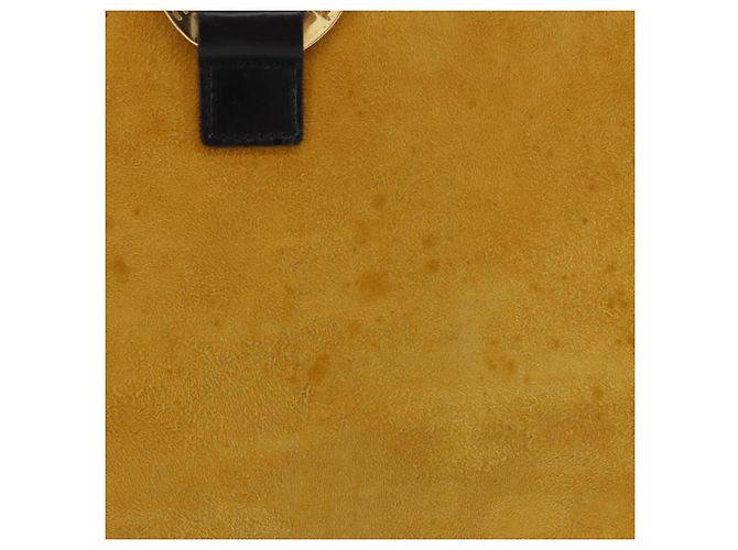 Céline CELINE Tote Bag Suede Yellow Gold Auth ka6374 Golden Gelb - Ansicht 4