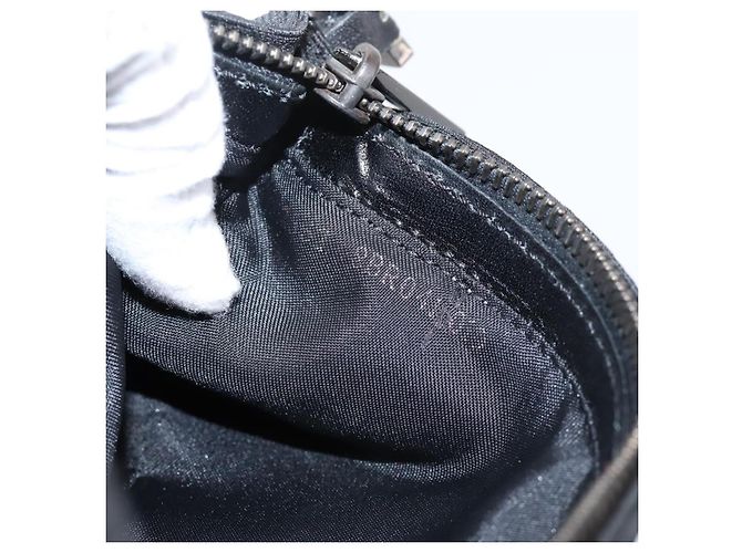 FENDI Zucca Canvas Accessory Pouch Black Silver 8BR041 Auth mr3012V Silvery - view 12