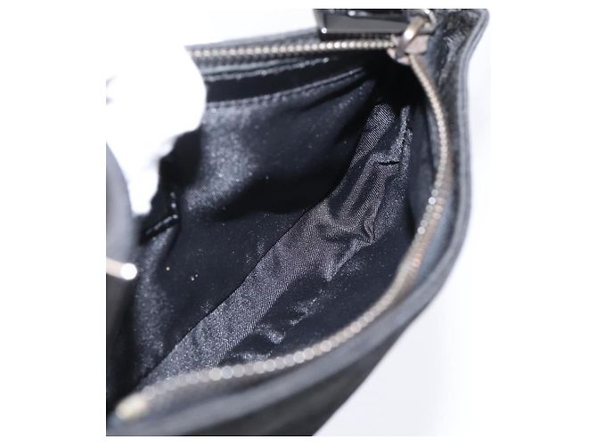 FENDI Zucca Canvas Accessory Pouch Black Silver 8BR041 Auth mr3012V Silvery - view 19