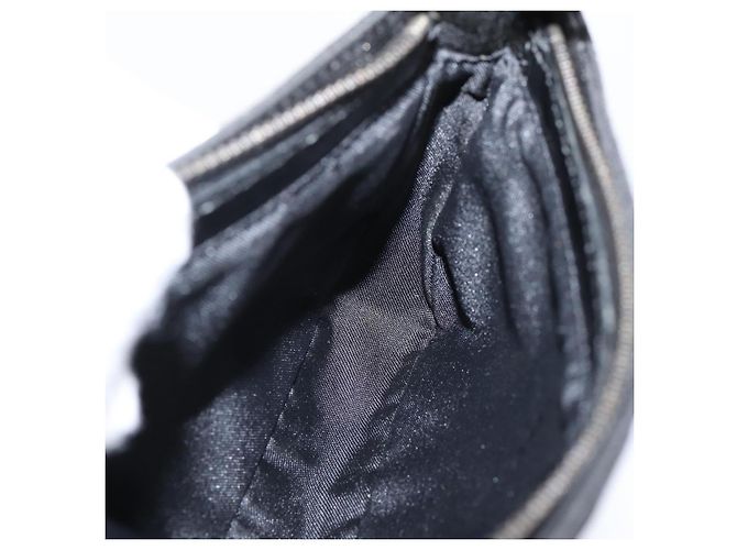 FENDI Zucca Canvas Accessory Pouch Black Silver 8BR041 Auth mr3012V Silvery - view 20