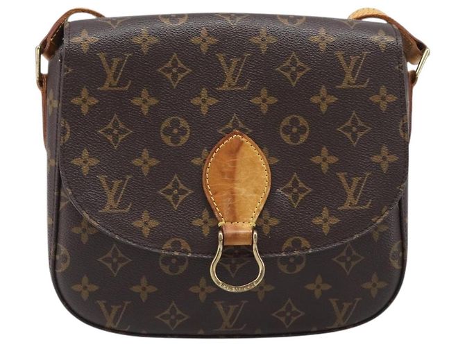 LOUIS VUITTON Monogram Saint Cloud GM Shoulder Bag M51242 LV Auth 203394 Monogramme - vue 13