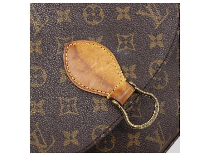 LOUIS VUITTON Monogram Saint Cloud GM Shoulder Bag M51242 LV Auth 203394 Monogramme - vue 20