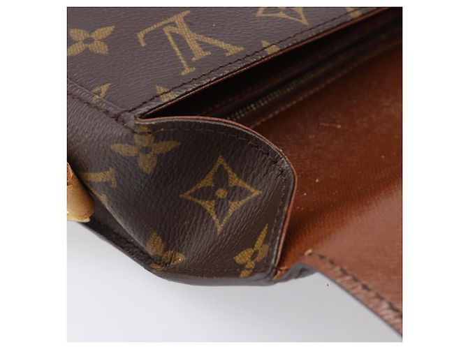 LOUIS VUITTON Monogram Saint Cloud GM Shoulder Bag M51242 LV Auth 203394 Monogramme - vue 23