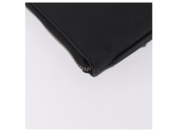 Borsa a pochette MCM Vicetos PVC Leather Black Silver Auth mr3058 Nero Argento - vista 15