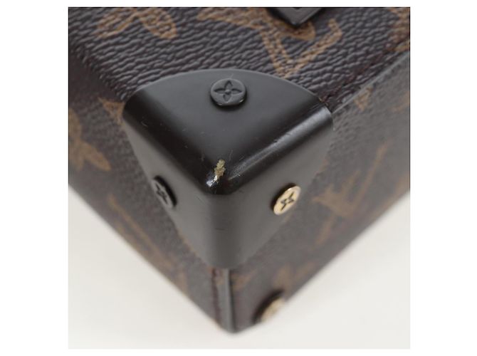 LOUIS VUITTON Monogram Vertical Box Trunk Shoulder Bag M59664 LV Auth bs37247 Monograma - vista 17