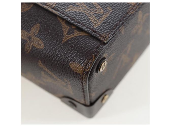 LOUIS VUITTON Monogram Vertical Box Trunk Shoulder Bag M59664 LV Auth bs37247 Monograma - vista 19