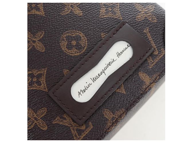 LOUIS VUITTON Monogram Vertical Box Trunk Shoulder Bag M59664 LV Auth bs37247 Monograma - vista 21
