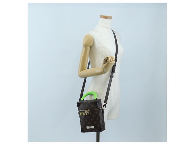 LOUIS VUITTON Monogram Vertical Box Trunk Shoulder Bag M59664 LV Auth bs37247 Monograma - vista 28