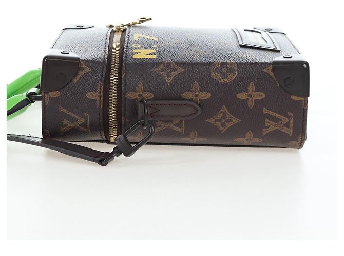 LOUIS VUITTON Monogram Vertical Box Trunk Shoulder Bag M59664 LV Auth bs37247 Monograma - vista 3