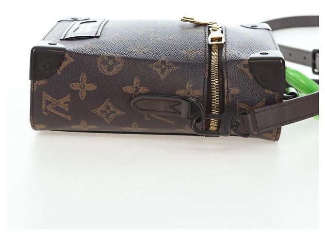 LOUIS VUITTON Monogram Vertical Box Trunk Shoulder Bag M59664 LV Auth bs37247 Monograma - vista 5
