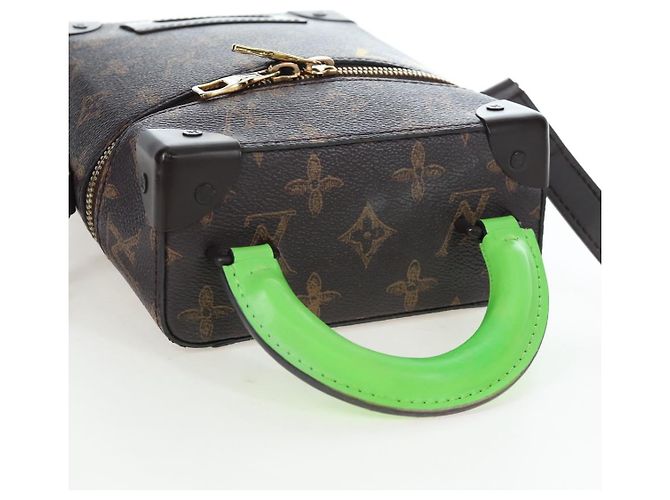LOUIS VUITTON Monogram Vertical Box Trunk Shoulder Bag M59664 LV Auth bs37247 Monograma - vista 7