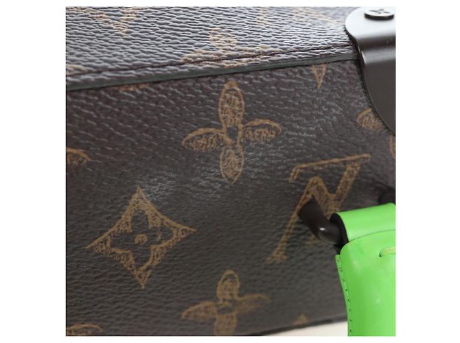 LOUIS VUITTON Monogram Vertical Box Trunk Shoulder Bag M59664 LV Auth bs37247 Monograma - vista 8