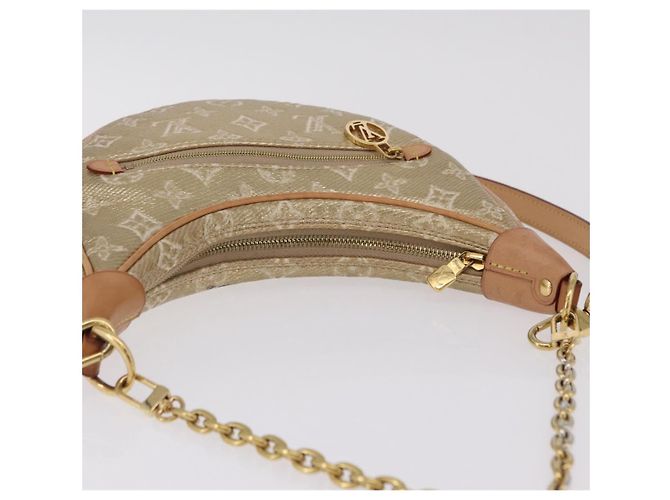 LOUIS VUITTON Monogram Laminated Jacquard Loop Bag Gold M22928 LV Auth 206273SAM Golden - Ansicht 14