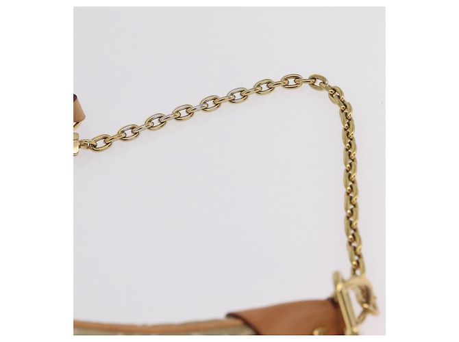 LOUIS VUITTON Monogram Laminated Jacquard Loop Bag Gold M22928 LV Auth 206273SAM Golden - Ansicht 15