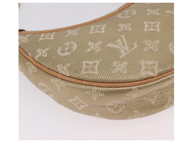 LOUIS VUITTON Monogram Laminated Jacquard Loop Bag Gold M22928 LV Auth 206273SAM Golden - Ansicht 21
