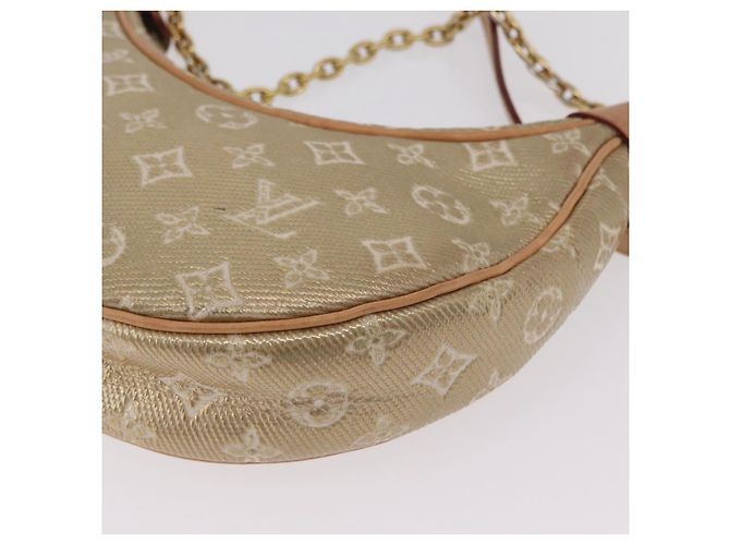 LOUIS VUITTON Monogram Laminated Jacquard Loop Bag Gold M22928 LV Auth 206273SAM Golden - Ansicht 22