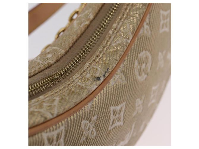 LOUIS VUITTON Monogram Laminated Jacquard Loop Bag Gold M22928 LV Auth 206273SAM Golden - Ansicht 23