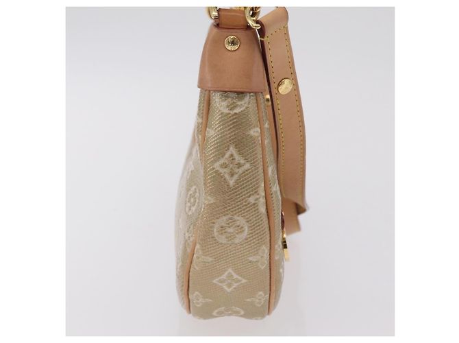 LOUIS VUITTON Monogram Laminated Jacquard Loop Bag Gold M22928 LV Auth 206273SAM Golden - Ansicht 5
