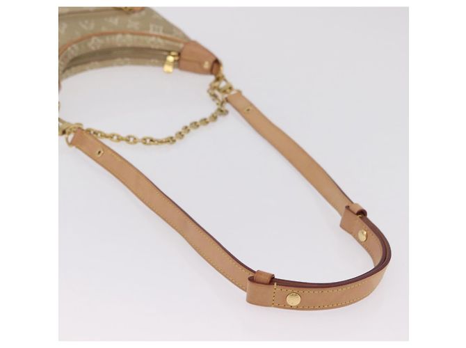 LOUIS VUITTON Monogram Laminated Jacquard Loop Bag Gold M22928 LV Auth 206273SAM Golden - Ansicht 9