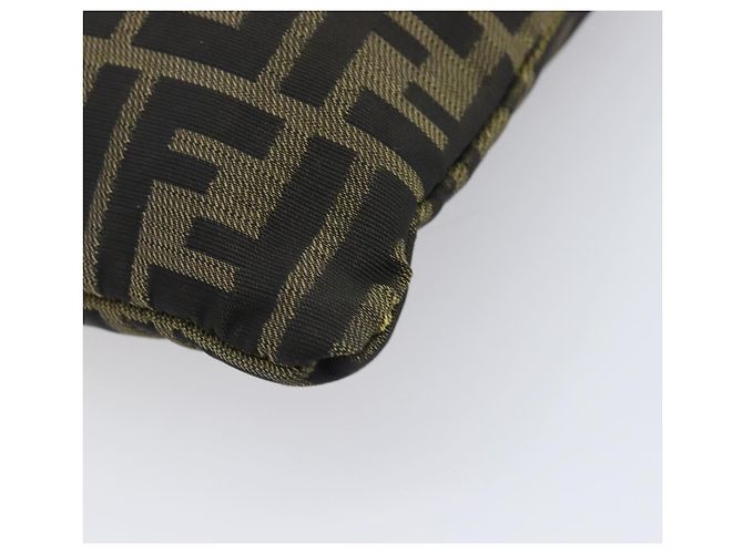 Bolso de mano FENDI Zucca Canvas Marrón Auth mr3027 Castaño - vista 16