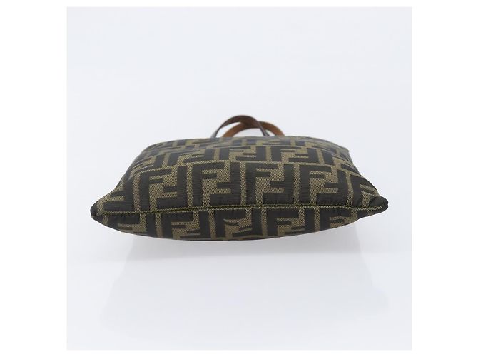 Bolso de mano FENDI Zucca Canvas Marrón Auth mr3027 Castaño - vista 5