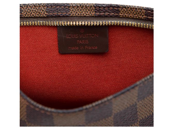 Louis Vuitton Damier Ebene Pochette Accessoires Schultertasche Braun - Ansicht 5