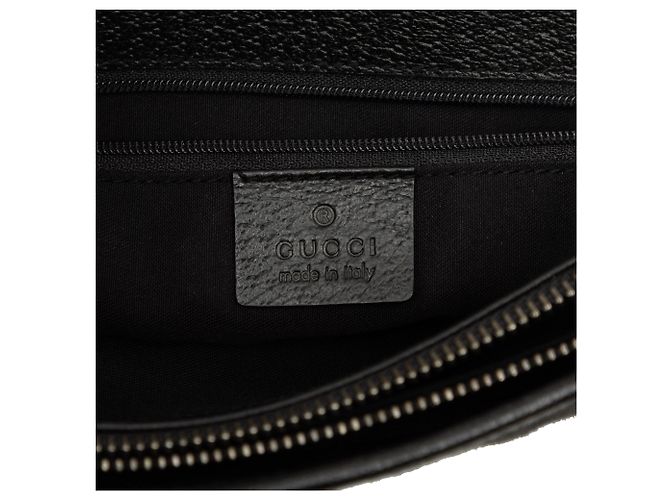 Borsa Tote Gucci Medium GG Canvas Eclipse Nera Nero - vista 5