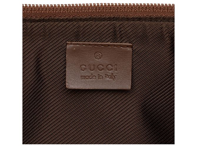 Borsa a tracolla Boat in tela GG Gucci beige - vista 5